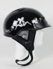 1VMF - DOT VENTED MUDFLAP GIRL MOTORCYCLE HALF HELMET BEANIE HELMETS