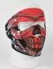 Face Mask - Red Tribal Skull Neoprene