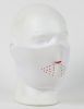 Face Mask - 1/2 High-Vis Orange/ Reversible to White Neoprene Half  Face Mask