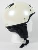 40W - DOT 40 WHITE MOTORCYCLE HALF SHELL HELMETS