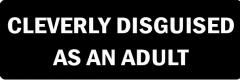 CLEVERLY DISGUISED AS AN ADULT (1 Dozen)