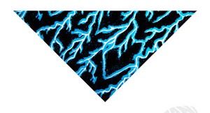 Bandana - Blue Lightning Bandana