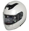 MODW - DOT Full Face Pearl White Modular Motorcycle Helmet