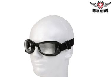 Riding Goggles With Clear Lens