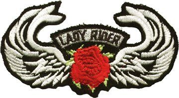 Wings Lady Rider and Rose Patch