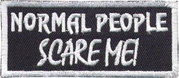 "Normal People Scare Me" Patch