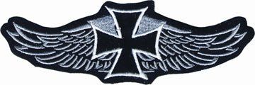 Iron Cross with Wings Patch