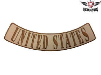 United States Desert Camo Bottom Rocker