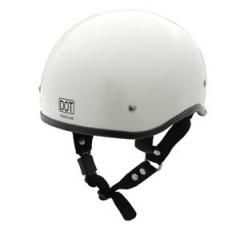 EXW - DOT POLO PEARL WHITE MOTORCYCLE HELMET