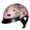 1VPR - Pink Lady Rider DOT Motorcycle Helmet