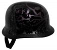 Purple Boneyard German Novelty Motorcycle Helmets