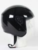 RK5B - Black DOT Motorcycle Helmet RK-5 Open Face with Flip Shield