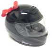 Motorcycle Helmet Bow - Red