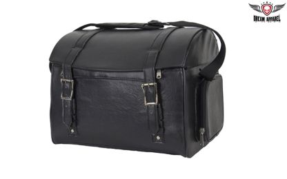 Black PVC Trunk Bag