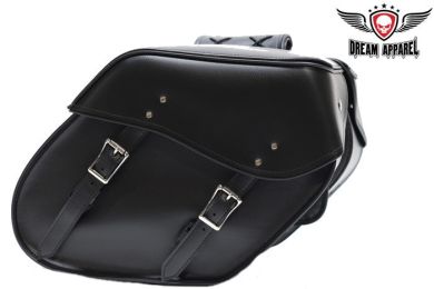 Motorcycle Saddlebag With No Studs & Universal Fitting