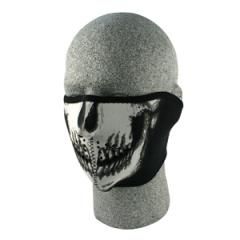 Face Mask - 1/2 Skull Face Neoprene