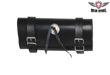 Motorcycle Tool Bag with Concho 9 Inches