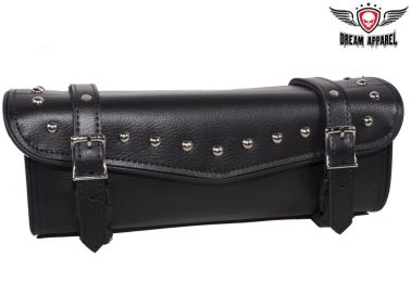 10 Inch Motorcycle Toolbag With Studs