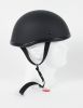 Matte Black USA Novelty Motorcycle Helmet