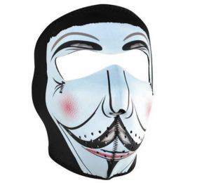 Face Mask - Guy Fawkes Neoprene