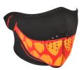 Face Mask - 1/2 Glow in the Dark Teeth Neoprene