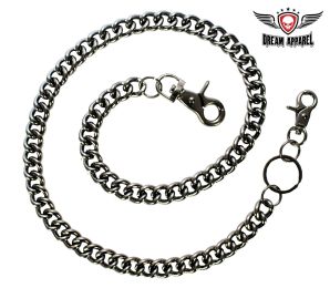 28" Black Chrome Biker Chain