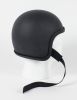 Matte Black 3/4  Novelty Motorcycle Helmet