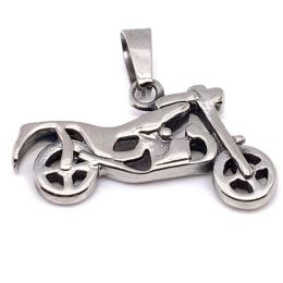 Stainless Steel Motorcycle Pendant / PDJ598