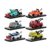 Auto Tow Trucks 6 piece Set Release 52 IN DISPLAY CASES 1/64 Diecast Model Cars by M2 Machines