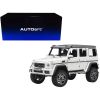 Mercedes Benz G500 4X4 2 Gloss White 1/18 Model Car by Autoart