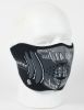 Face Mask - 1/2 Alien  Neoprene