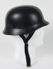 GERMAN LEATHER NOVELTY MOTORCYCLE HELMET