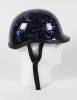 Purple Boneyard Jockey Novelty Motorcycle Helmet