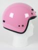 RMTP - DOT PINK 3/4 Motorcycle Helmet. Three Quarter Helmet