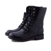 New Arrival Combat Military Boots Women's Motorcycle Gothic Punk Combat lovers Boots Female Shoes rtg56