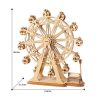 Robotime DIY Ferris Wheel 3D Wooden Puzzle Toy Assembly Model for Children Kids TG401