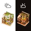 Robotime Rolife DIY Miniature Dollhouse Toys DG108 Miller's Garden